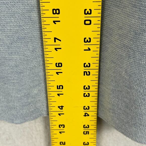 Eileen Fisher Tunic Sweater Women's Size Small Blue Organic Cotton Long Sleeve - Picture 5 of 6